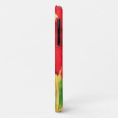 Red Tulip Blume Vintag Art Phone Case (Hinten/Links)