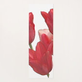 Red Tulip Blume Yogamatte (Rückseite)