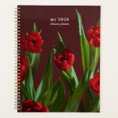 Red Tulip Dreams Planner Planer (Vorderseite)