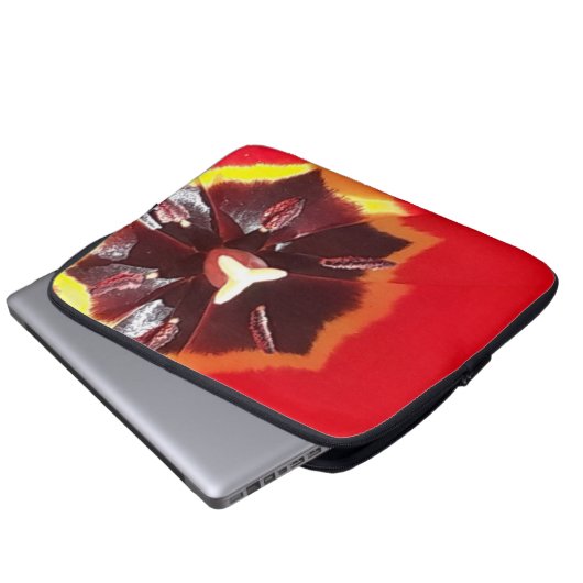 Red Tulip Electronics Bag Laptopschutzhülle (Vorne Knopf)