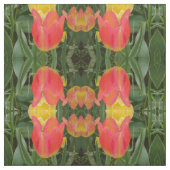 Red Tulip Fabric Stoff (Muster)