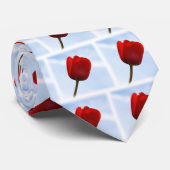Red Tulip Krawatte (Gerollt)