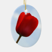Red Tulip Ornament (Hinten)