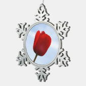 Red Tulip Ornament (Rechts)