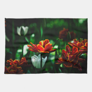Red Tulip - Seine Majestät der König Küchentuch