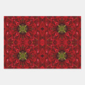 Red Tulip Square Geschenkpapier Set (Vorderseite 2)