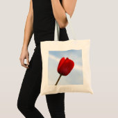 Red Tulip Tote Bag Tragetasche (Vorderseite (Produkt))
