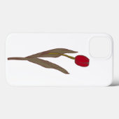 Red Tulip - Vintage Blumenbilder Case-Mate iPhone Hülle (Rückseite (Horizontal))