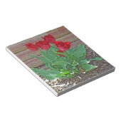 Red Tulips Art Notizblock (angewinkelt)