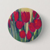 Red Tulips Button (Vorderseite)