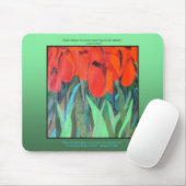 Red Tulips by dlgblack sofinee.com Mousepad (Mit Mouse)