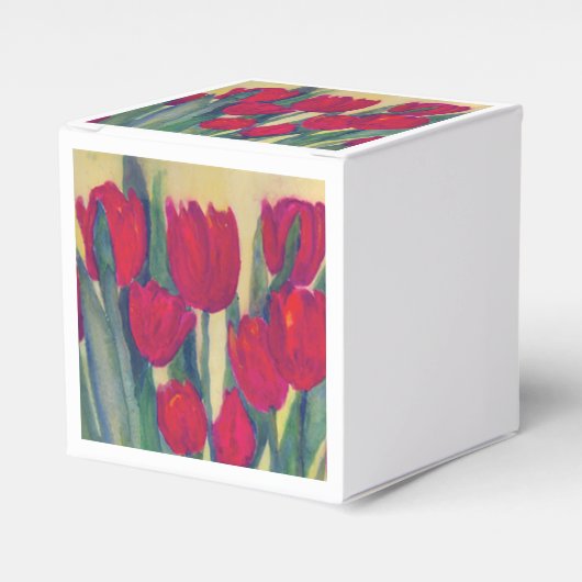 Red Tulips Fevor Box Geschenkschachtel (Vorderseite)