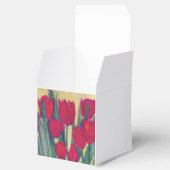 Red Tulips Fevor Box Geschenkschachtel (Geöffnet)