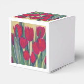 Red Tulips Fevor Box Geschenkschachtel (Rückseite)
