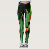 Red Tulips Leggings (Vorderseite)