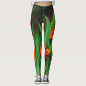 Red Tulips Leggings (Vorderseite)