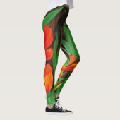 Red Tulips Leggings (Rechts)