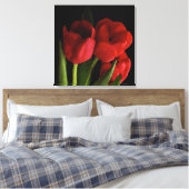 Red Tulips Leinwanddruck (Insitu (Schlafzimmer))