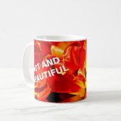 Red Tulips Macro Kaffeetasse (Vorderseite Links)