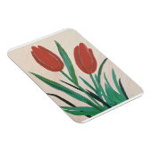 Red Tulips Magnet (Rechte Seite)