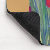 Red Tulips Mousepad (Ecke)