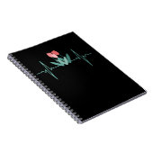 Red Tulips Notizblock (Rechte Seite)