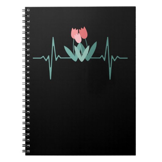 Red Tulips Notizblock (Vorderseite)