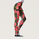 Red Tulips Pattern Legierung Leggings (Rechts)