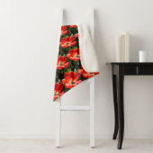 Red Tulips Pattern Sherpadecke (Beispiel)
