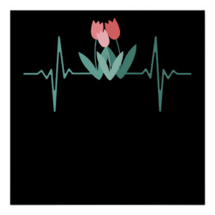 Red Tulips Poster