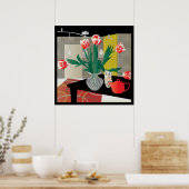 Red Tulips Poster (Küche)