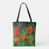 Red Tulips Tasche (Rückseite)