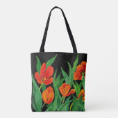 Red Tulips Tasche (Rückseite)