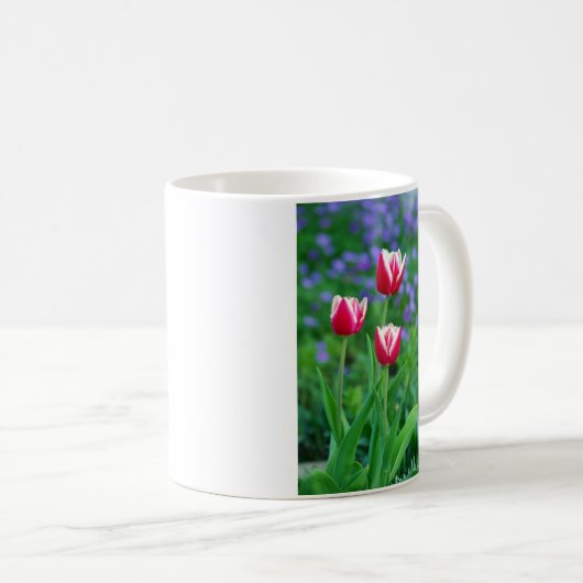 Red Tulips Tasse (VorderseiteRechts)