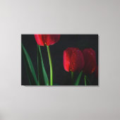 Red Tulips Wrapped Canvas Leinwanddruck (Vorderseite)