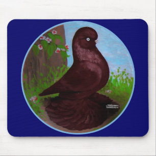 Red Tumbler Circle Mousepad