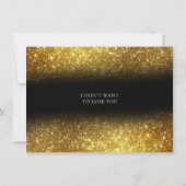 Red Turkish Rose Entschuldigung Karte (Rückseite)