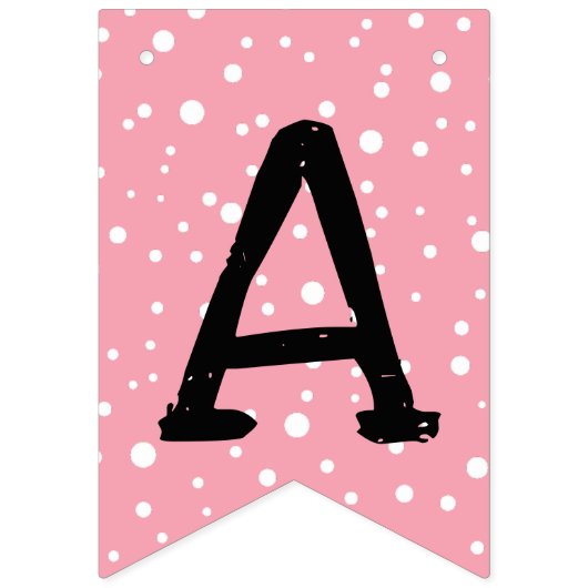 Red Tuxedo Cockapoo Cavapoo Dog Birthday Party Wimpelkette (Dritte Fahne)