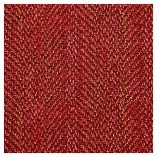 Red Tweed Image Fabric Stoff (Muster)
