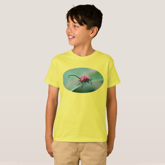 Red Ugly Bug Nature Insect T - Shirt (Vorne ganz)