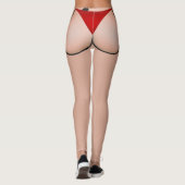 Red Underwear Leggings (Rückseite)