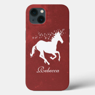 Red Unicorn Personalisiert Case-Mate iPhone Case