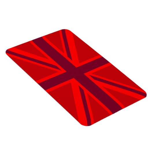 Red Union Jack Magnet (Rechte Seite)