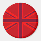 Red Union Jack Magnet (Vorne)