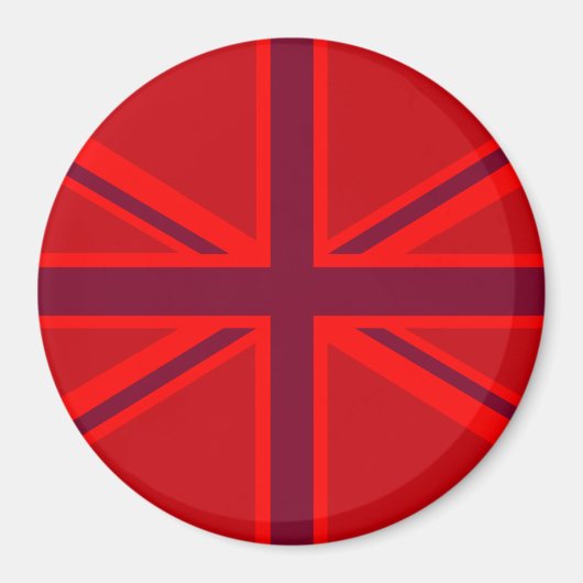 Red Union Jack Magnet (Vorne)