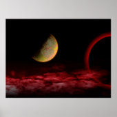 Red Universe Poster (Vorne)