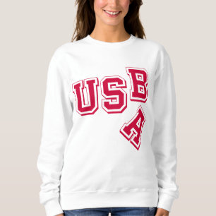 Red USA-USB - A Fallen Empire - Satirisch Style Sweatshirt