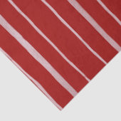 Red Valentine Hand Drawn Stripe Pattern Seidenpapier (Ausschnitt)