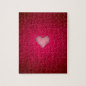 Red Valentine Heart Puzzle (Vertikal)