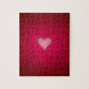 Red Valentine Heart Puzzle